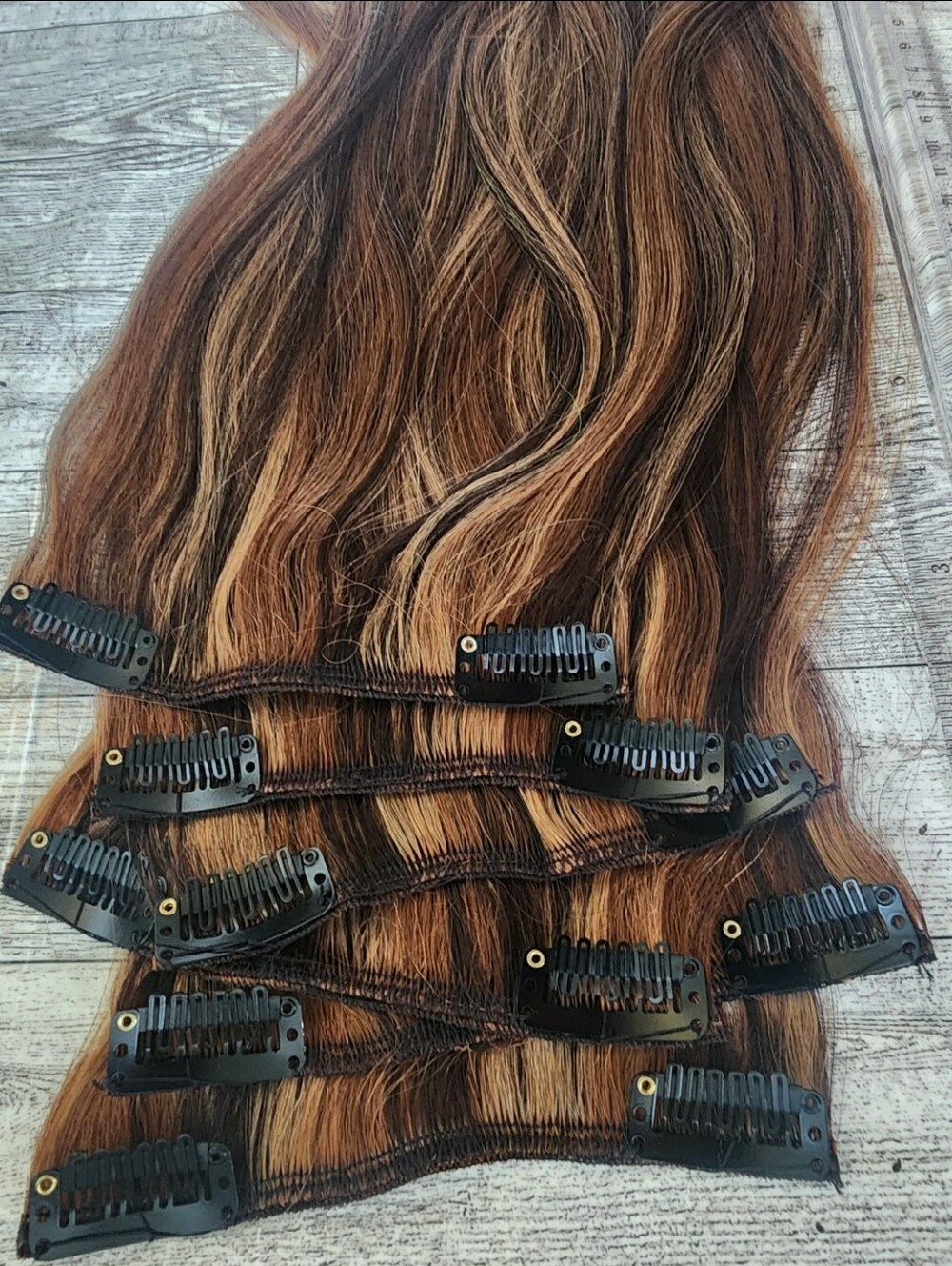 6 pcs 🌱 14 inch Clip in Hair Extensions Set 🌱 100% REAL HAIR